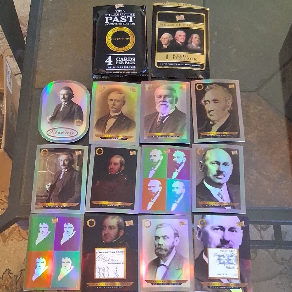 HISTORY RELIC CARDS